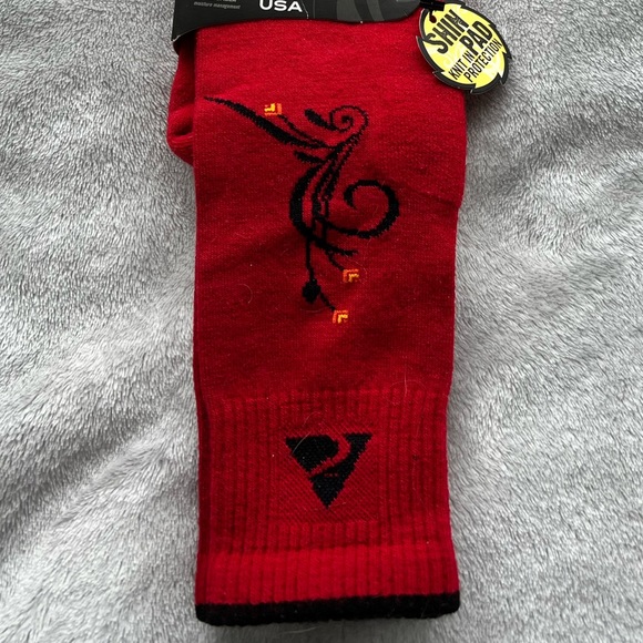 ❤️ Red merino ski socks ⛷❄️🎿 - Picture 7 of 7